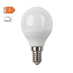Diolamp SMD LED žiarovka matná Ball P45 7W/230V/E14/3000K/700Lm/230°/Dim