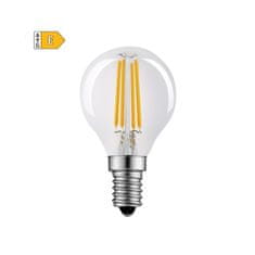 Diolamp LED Filament Mini Globe žiarovka číra P45 7W/230V/E14/2700K/880Lm/360°