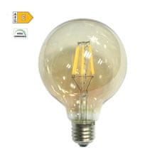 Diolamp LED Globe Filament žiarovka G95 Amber 10W/230V/E27/2700K/1220Lm/360°/Step Dim