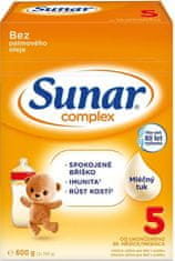 Sunar Complex 5 detské mlieko 600 g