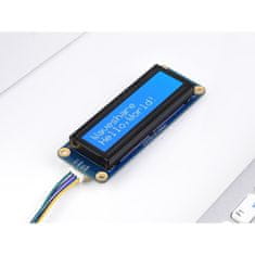 Waveshare Zobrazovací modul LCD1602 biely text s modrým pozadím I2C