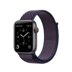 Coteetci Magic Tape Strap for Apple Watch 38/40/41mm Indigo WH5225-DL