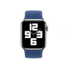 Innocent Pletený remienok pre Apple Watch 42/44/45mm (modrý) Veľkosť remienka: M - 144 mm