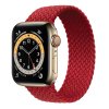Innocent COTEetCI Pletený remienok pre Apple Watch 42/44/45mm (červený) WH5306-RD-145