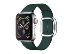 Coteetci Kožený magnetický remienok pre Apple Watch 40 / 44mm zelený (COTEetCI Nobleman) Veľkosť tela: 44 mm