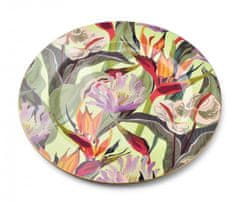 Mondex Blanche Colours XLIII 33 cm kvetinový dekoratívny tanier