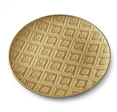 Mondex Dekoratívny podtanier Blanche Colours XXIX 33 cm zlatý