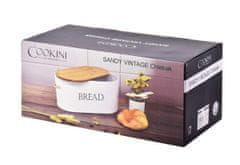 Cookini Kovový chlebník Sandy biely