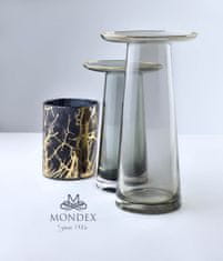 Mondex Váza Serenite 20 cm šedá