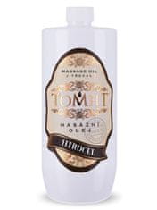 TOMFIT masážny olej s extraktom skorocelu kopijovitého - 1l
