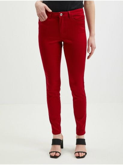 Orsay Červené dámské kalhoty