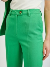 Orsay Zelené dámské flared fit kalhoty 36
