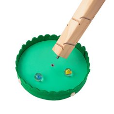 Tooky Toy Drevená farebná točiaca sa veža pre deti