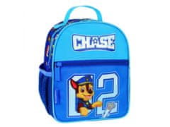 Paw Patrol Paw Patrol Chase Modrý malý batoh do škôlky pre chlapca, reflexný 24x20x9cm