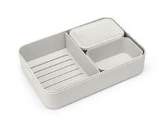 Krabička na obed Bento Make & Take - Light Grey
