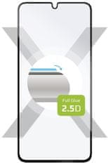 FIXED Ochranné tvrdené sklo Full-Cover pre Samsung Galaxy A34 5G, lepenie cez celý displej, čierne FIXGFA-1086-BK