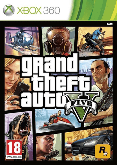 Rockstar Games GTA 5 - Grand Theft Auto V (X360)