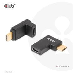 Club 3D set adaptérov USB-C Gen2 angled adaptér set of 2, 4K120Hz CAC-1528 (M/F)