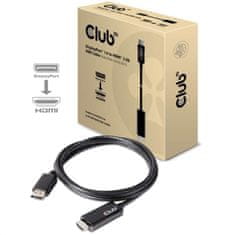 Club 3D Adaptér aktívny DisplayPort 1.4 na HDMI 2.0b (M/M) CAC-1082, 2 m