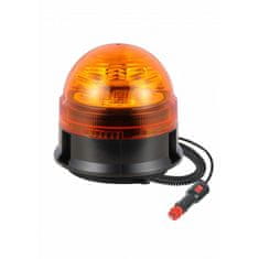 Kaxl Výstražný maják, svetlo oranžové 12/24V, magnet, 12xLED LW0033-ALR-4
