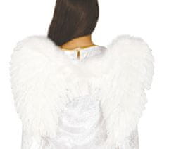 Guirca Anjelské krídla biele 60x45cm
