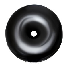 4FIZJO Rehabilitačná lopta Donut Air Ball, čierna