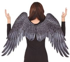 Guirca Anjelské krídla čierne 105x70cm