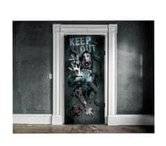 Guirca Dekorácia na dvere Zombie Attack 180x80cm