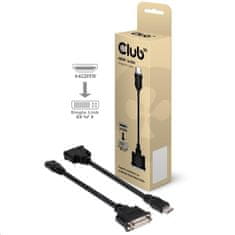 Club 3D Adaptér pasívny HDMI na DVI-D Single Link (M/F) CAC-HMD&gt;DFD, 22 cm