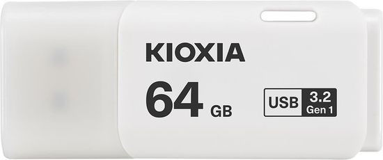KIOXIA 64GB USB Flash Hayabusa 3.2 U301 biely,