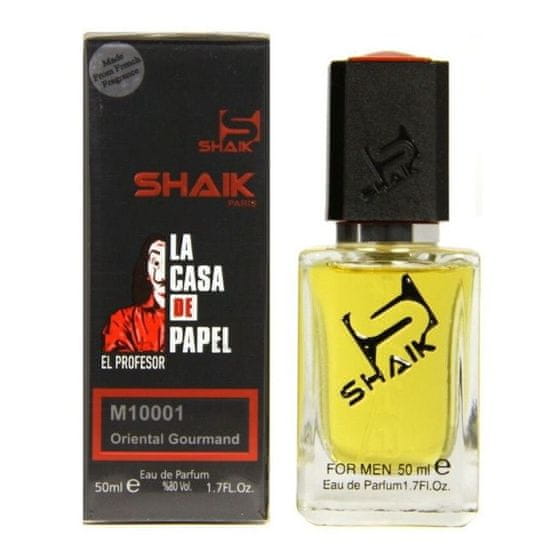 SHAIK Parfum De Luxe M10001 FOR MEN - LA CASA DE PAPEL EL PROFESOR (50ml)