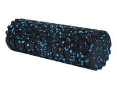 XQMAX Masážny valec penový Foam Roller s výstupkami 33 x 14 cm modrá