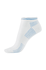 Mona Športové bavlnené ponožky - členkové EU 35-38 ČIERNA