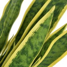 Petromila vidaXL Umelá rastlina, sansevieria s kvetináčom 65 cm, zelená