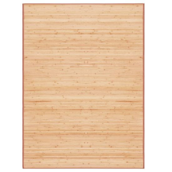 Petromila vidaXL Bambusový koberec 160x230 cm, hnedý