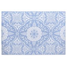 Petromila vidaXL Vonkajší koberec detský modrý 190x290 cm PP