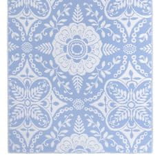 Petromila vidaXL Vonkajší koberec detský modrý 190x290 cm PP
