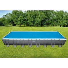 Vidaxl Intex Solárna bazénová plachta, modrá 960x466 cm, polyetylén