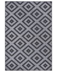 NORTHRUGS AKCIA: 200x290 cm Kusový koberec Twin-Wendeteppiche 105461 Night Silver – na von aj na doma 200x290