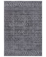 NORTHRUGS Kusový koberec Twin Supreme 105417 Biri Night Silver – na von aj na doma 80x250