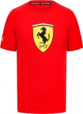 Ferrari tričko SF CLASSIC Big Shield 23 černo-žlto-bielo-červené L