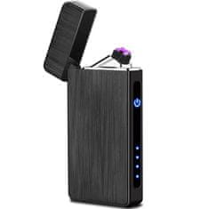 Oem Elektrický zapaľovač s USB nabíjaním Elegant-Čierna KP25697