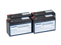 Avacom náhrada za RBC115 - batériový kit pre renováciu RBC115 (4ks batérií)