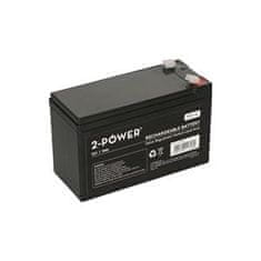 2-Power 2P9-12 12V 9Ah VRLA Batéria F2 ( FASTON 250 )