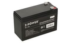 2-Power 2P7-12 12V 7Ah VRLA Batéria F2 ( Faston 250)