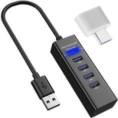 Izoxis USB Hub – 4 porty USB 3.0