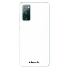 iSaprio Silikónové puzdro - 4Pure - bílý pre Samsung Galaxy S20 FE