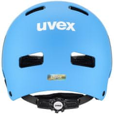 Uvex Prilba Kid 3 CC - detská, modro-biela matná - veľkosť 55-58 cm
