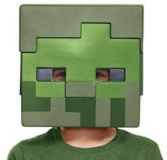 Minecraft maska Zombie detská