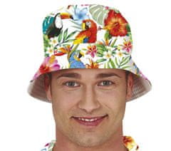 Guirca Pánsky havajský klobúk Papagáje